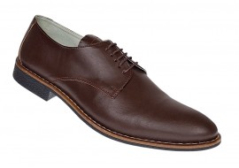 Pantofi casual barbati din piele naturala Maro - NIC184MBOX